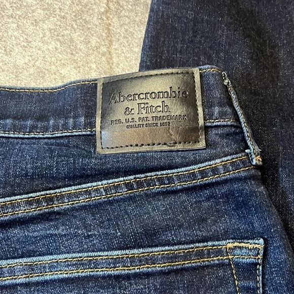 Men's Abercrombie & Fitch Skinny Taper Stretch Jeans, Size 33 - Picture 5 of 11